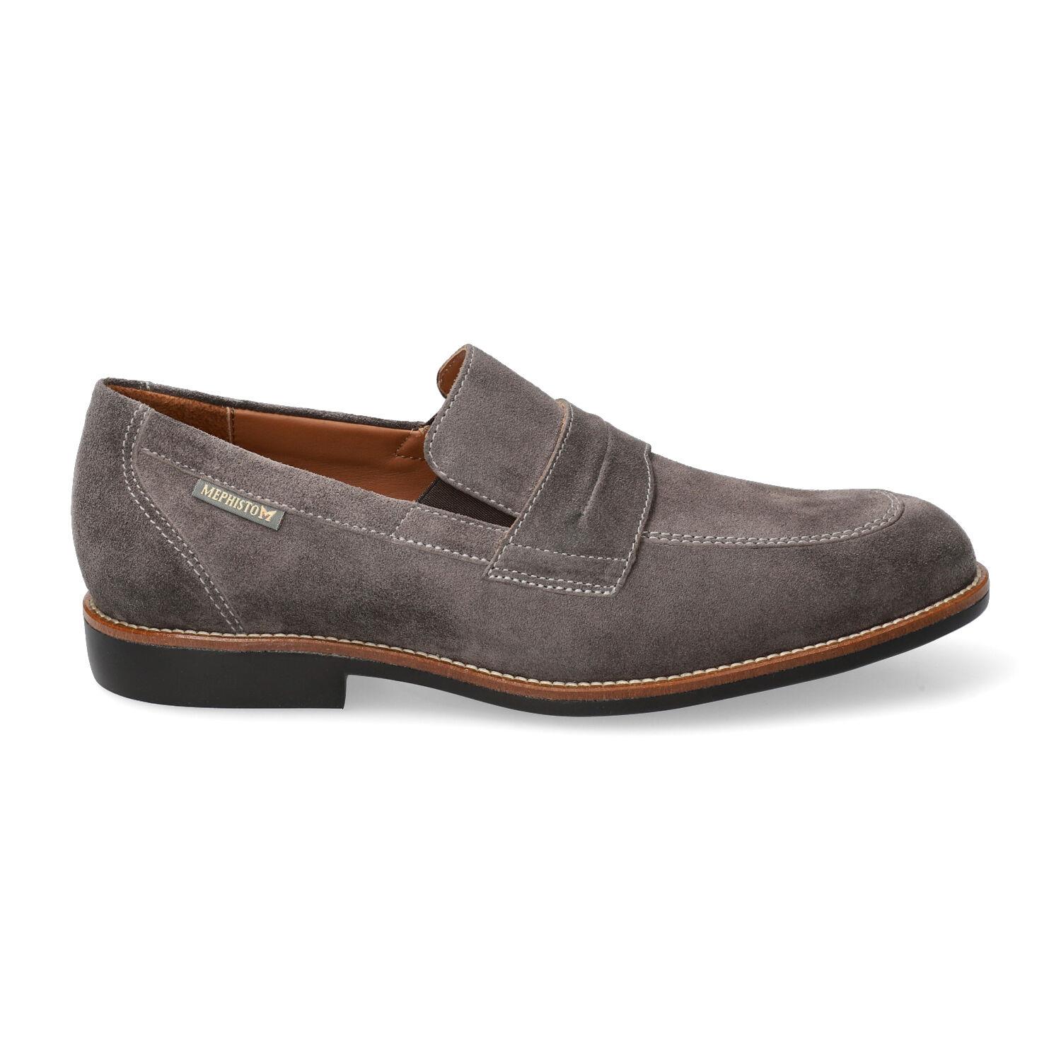 mocassins homme modèle Fergus Gris fonce - Mephisto